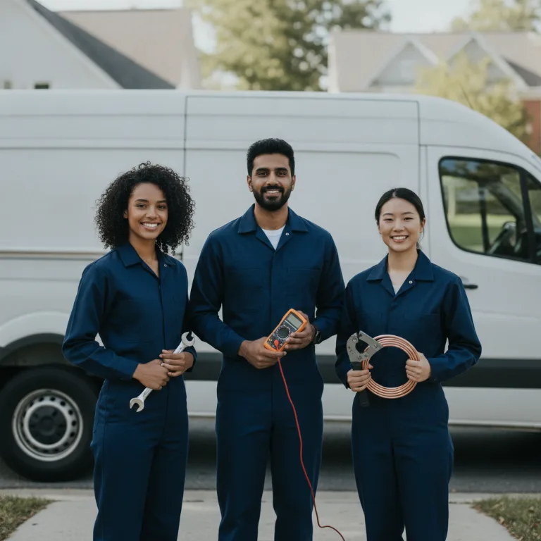 HVAC team in Victorville